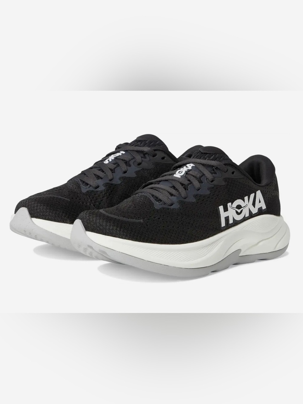 BRAND NEW Hoka Rincon 4  Running Shoe — Black and White Women’s size 7